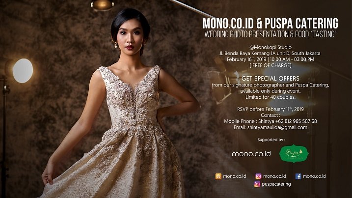 WEDDING PHOTO PRESENTATION & FOOD